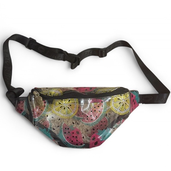 Luv Betsey Handbags - Betsey Johnson Fruits PVC Stylish Multicolor Fanny Pack